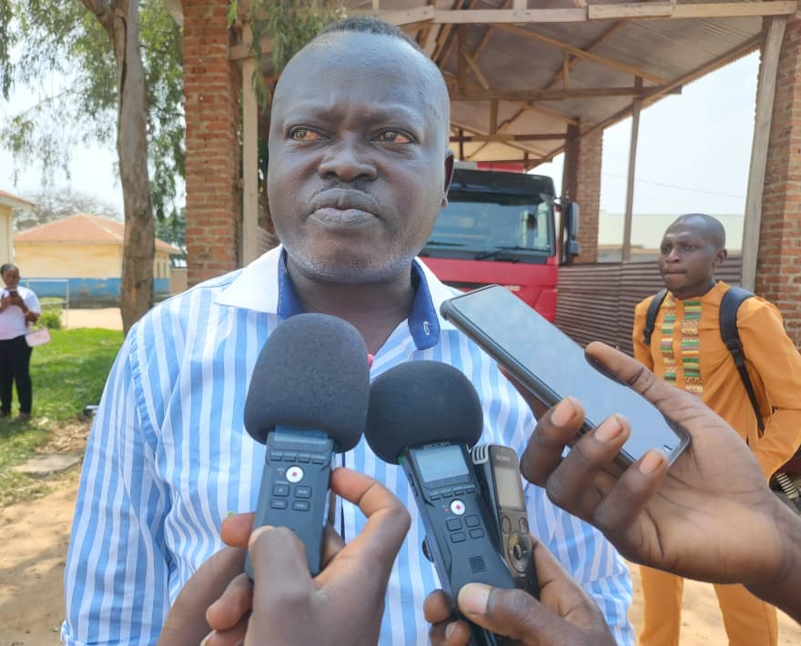 Dr Prospère Ukurfwa, Médecin Chef de Zone de Santé de Bunia, Photo Eugène Laro, Janvier 2025