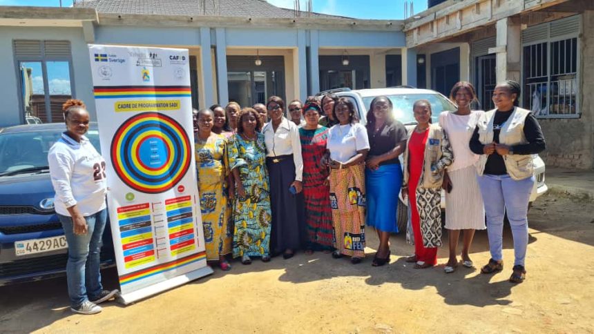 Les membres de Rien Sans Les Femmes(RSLF) Bunia, photo: photo RSLF, 10 octobre 2025.