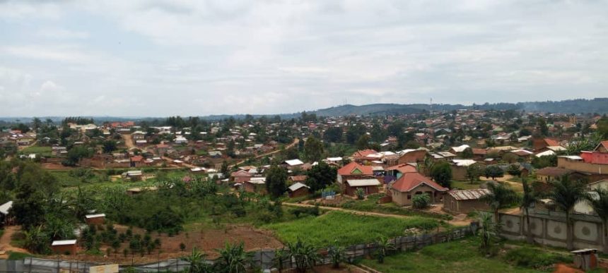 Vue de la commune rurale de Mahagi en province de l'ituri, Photo Jean Maurice Udaga, Septembre 2025.