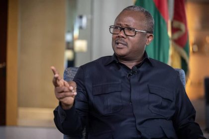 Le président de la Guinée-Bissau, Umaro Sissoco Embaló. Créditphoto : tiers