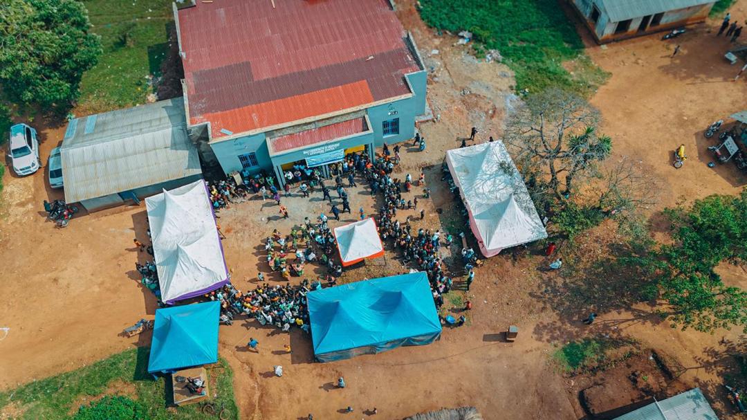 Cérémonie de remise officielle de la salle commémorative du groupement de Luvangire, à Katoto, territoire de Djugu Ph: visibilite media pro,18 décembre 2025.
