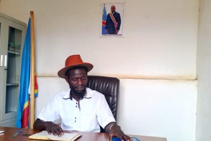 Le chef de Gupec rn Territoire de Mahagi, Pascal Umirambe Adubang'o, photo d'illustration : Jean Maurice Udaga, Janvier 2026