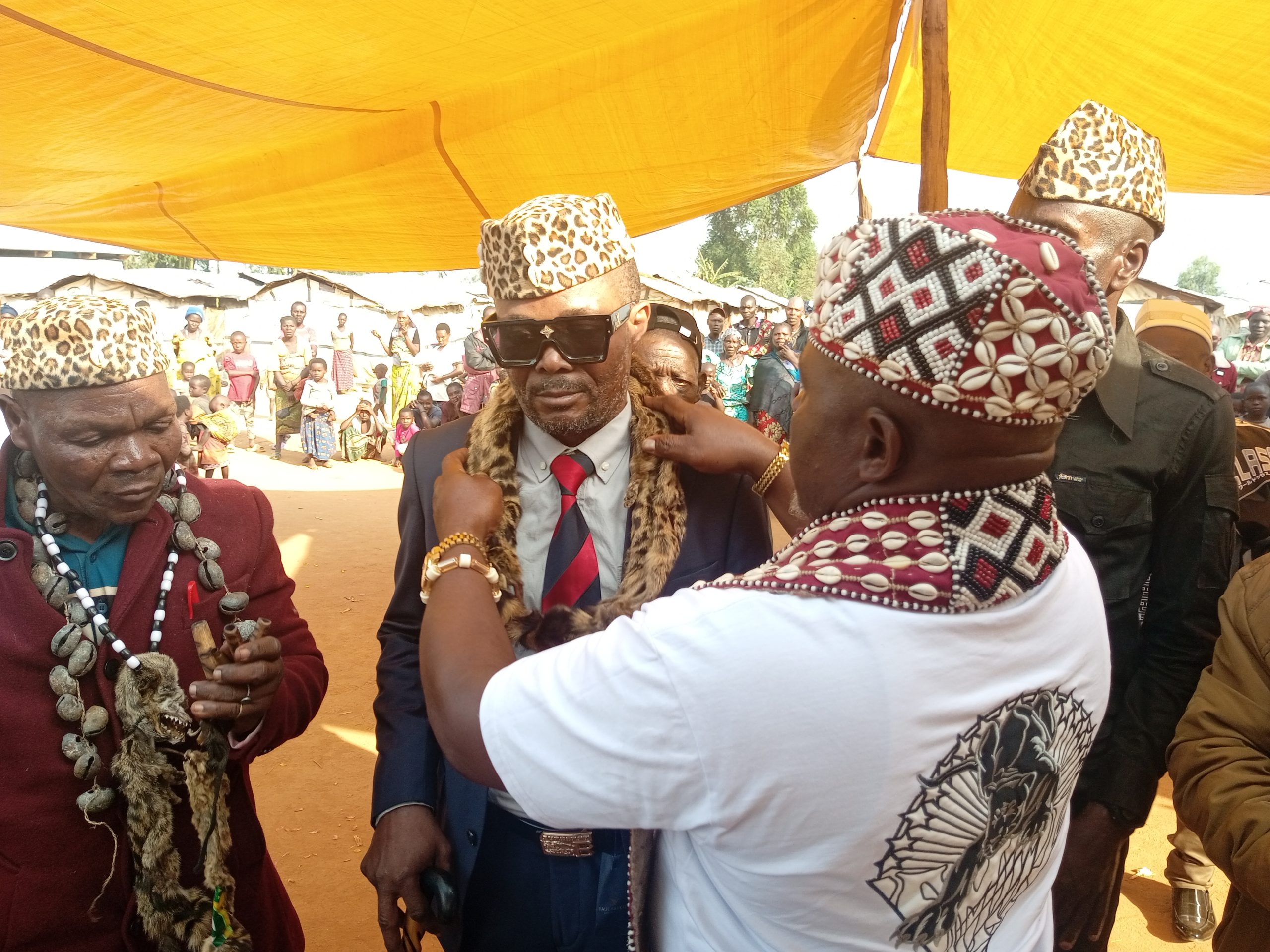 Installation officielle du chef du groupement Limani en secteur de Walendu Djatsi, 3 janvier 2026,Ph. Eugène Laro