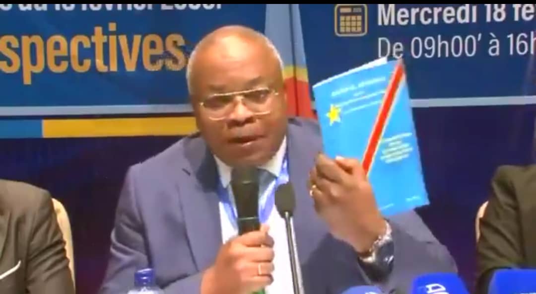 Le professeur Gaspard Ngonda Nkoy, constitutionnaliste et député national en RDC.