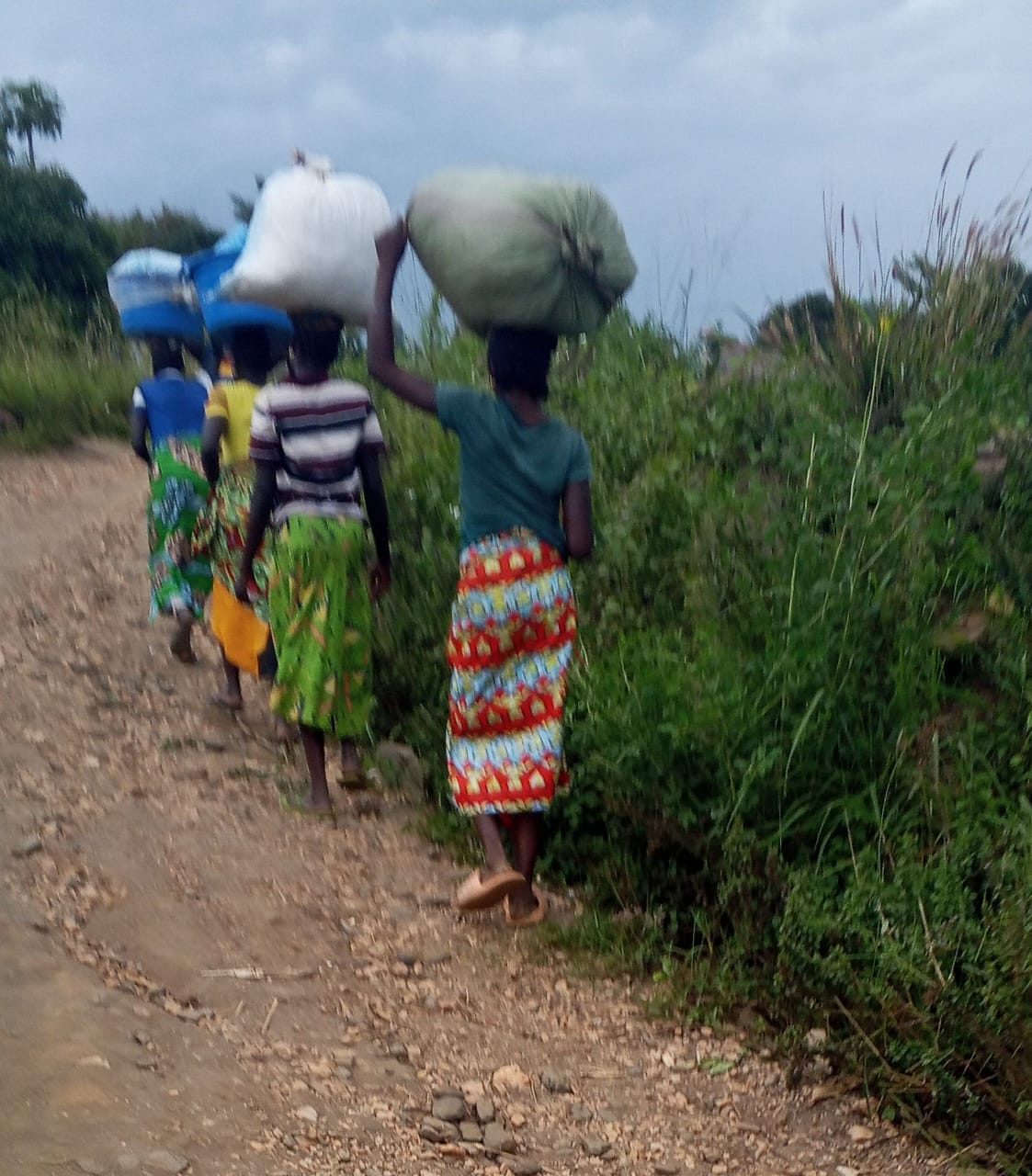 Des femmes à la recherche de survie dans la région lacustre, photo d'illustration : Jean Maurice Udaga, mai 2026.