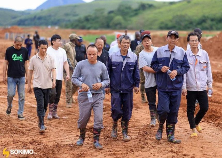 Des ressortissants chinois et congolais arrêtés sur un site minier à Mabanga, dans le territoire de Djugu.