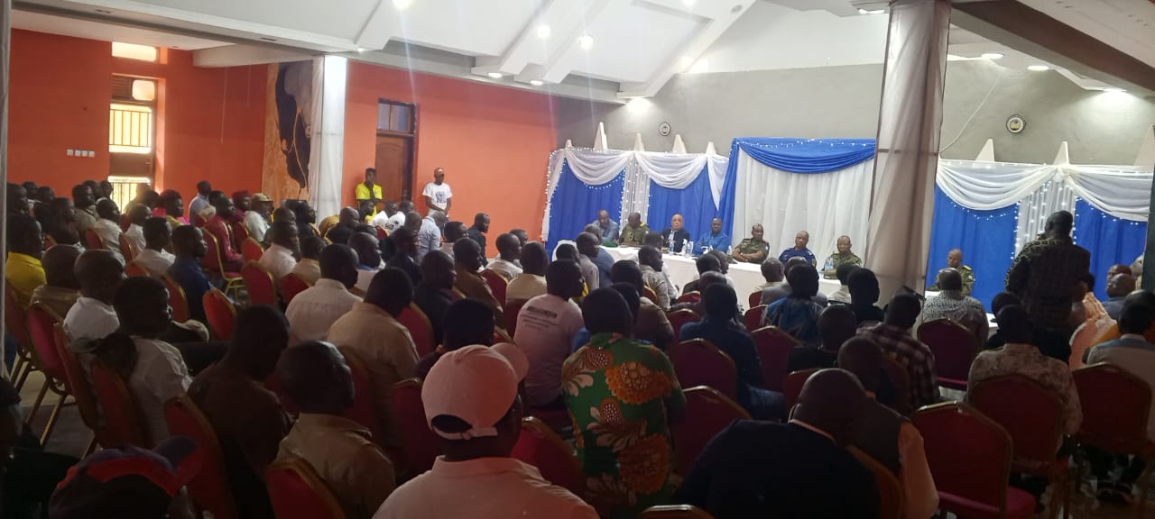 Consultation populaire par la délégation Provinciale de l'ituri à Mahagi (Ituri) après une vive tension, Photo de Jean Maurice Udaga, Juillet 2026